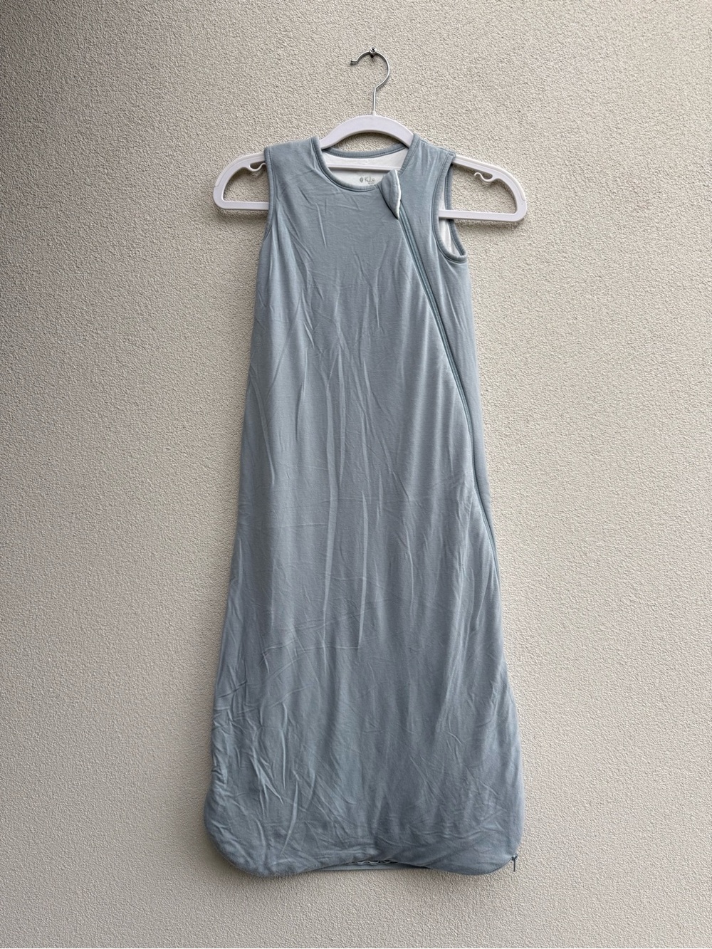 Kyte BABY Light Blue Sleeveless Wearable Sleep Sack - Large 1.0 tog